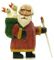 Santa Collectors Series wood carvings