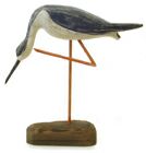 stilt Hand Carved Shore Bird Decoy