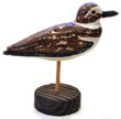 Wilson's Plover Hand Carved Shore Bird Decoy