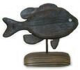 bluegill wood carving, folk art