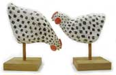 chicken wood carving, folk art