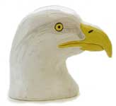 bald eagle wood carving, folk art