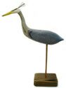 Great Blue Heron Shore Bird Decoy