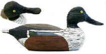 shoveler Hand Carved wood Decoy