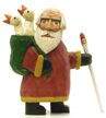 santa wood carving