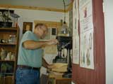 Yellowlegs - Shorebird wood carving