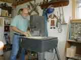 Yellowlegs - Shorebird wood carving