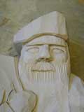 Zwart Piet - Santa wood carving