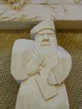 Zwart Piet - Santa wood carving